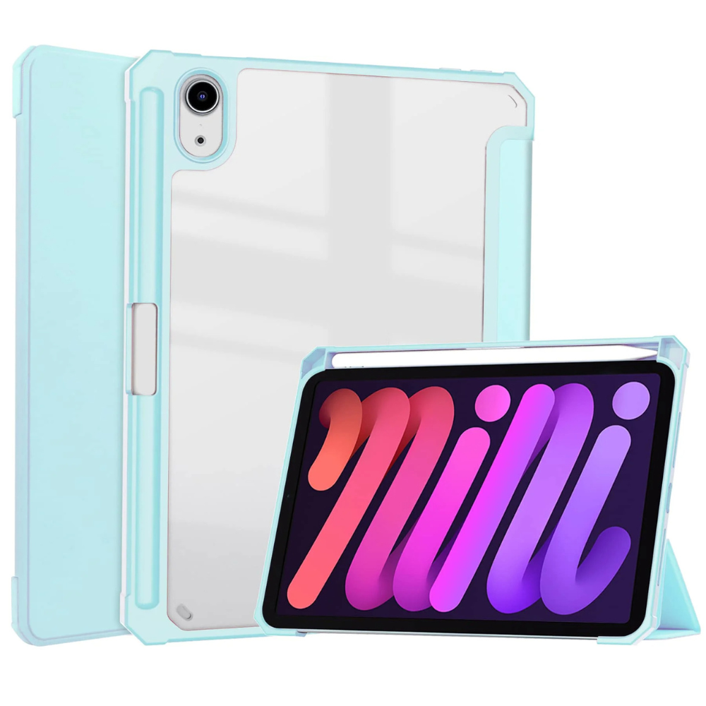 Hodie Tri-Fold Acrylic iPad Case With Pencil Holder