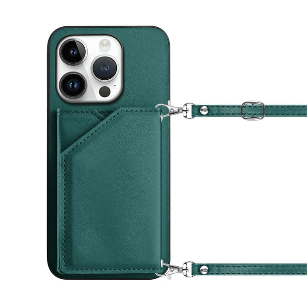 Everest Leather Wallet iPhone Case for Series 14-17