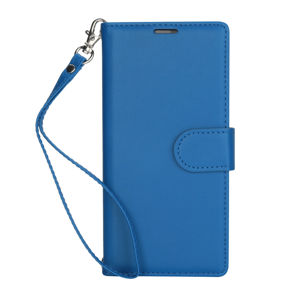 Saeta Shockproof Leather Flip Wallet iPhone Case - Astra Cases