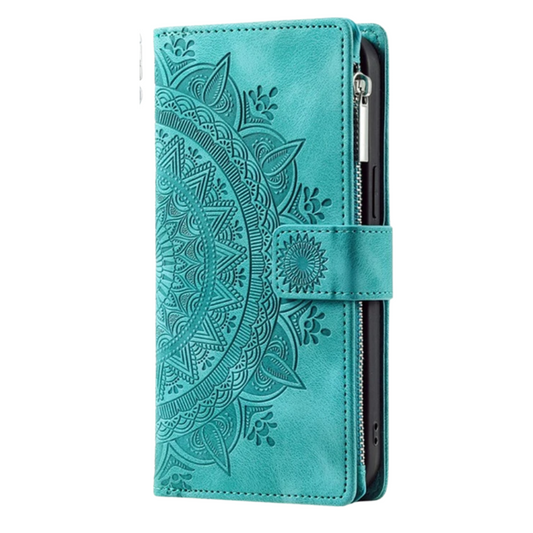 Deus Magnetic Leather Wallet Galaxy Case With Straps