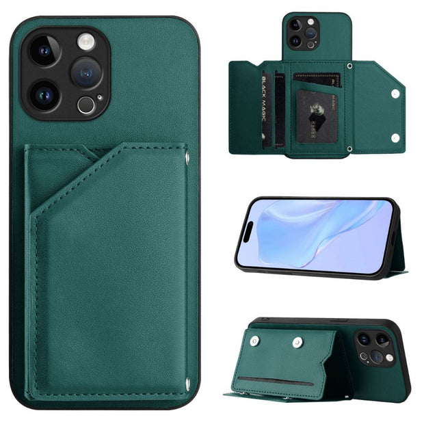 Everest Leather Wallet iPhone Case