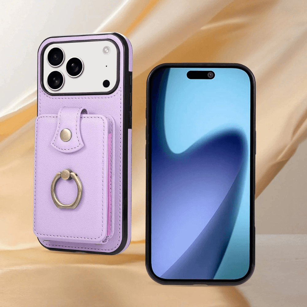 Sanus RFID Blocking Leather Wallet iPhone Case - Astra Cases