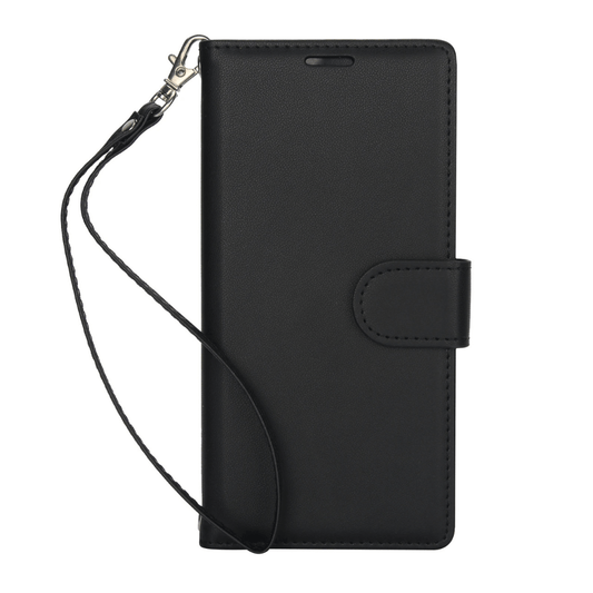 Saeta Shockproof Leather Flip Wallet iPhone Case - Astra Cases