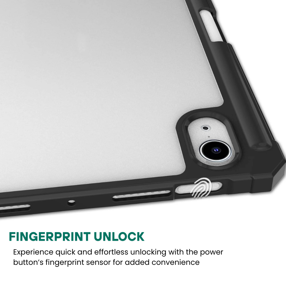Hodie Tri-Fold Acrylic iPad Case With Pencil Holder