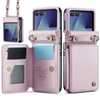 Pollen RFID Blocking Wallet Leather Case For Galaxy Z Flip 7 - Astra Cases