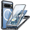 Eminus Pixel 8 Pro Magnetic Case With Built-in Tempered Glass Screen Protector