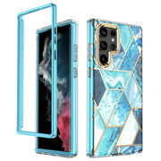 Fleo Plated Silicone Shockproof Galaxy Case