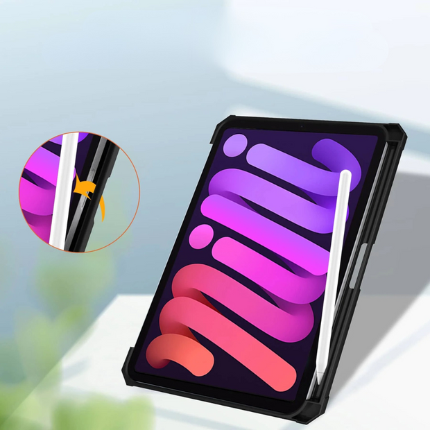 Hodie Tri-Fold Acrylic iPad Case With Pencil Holder