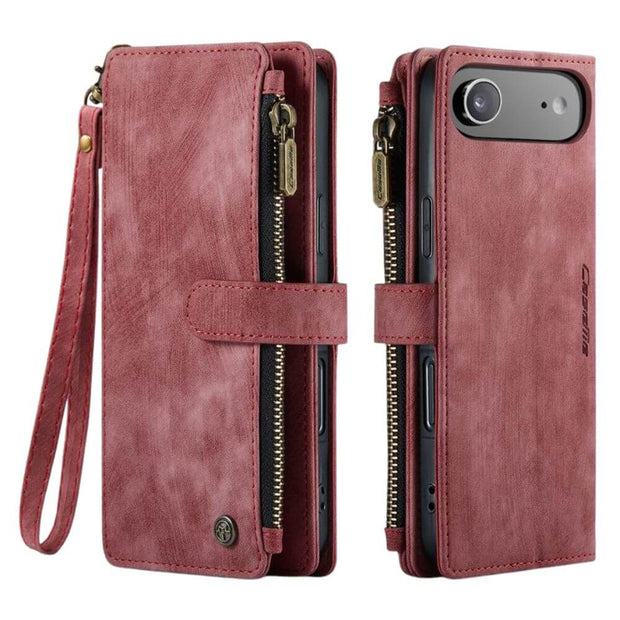 Saevio Magnetic Leather iPhone Case - Astra Cases