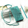 Denuo Magnetic Leather Wallet iPhone Case With Straps