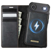 Quae Leather Flip MagSafe Wallet iPhone Case