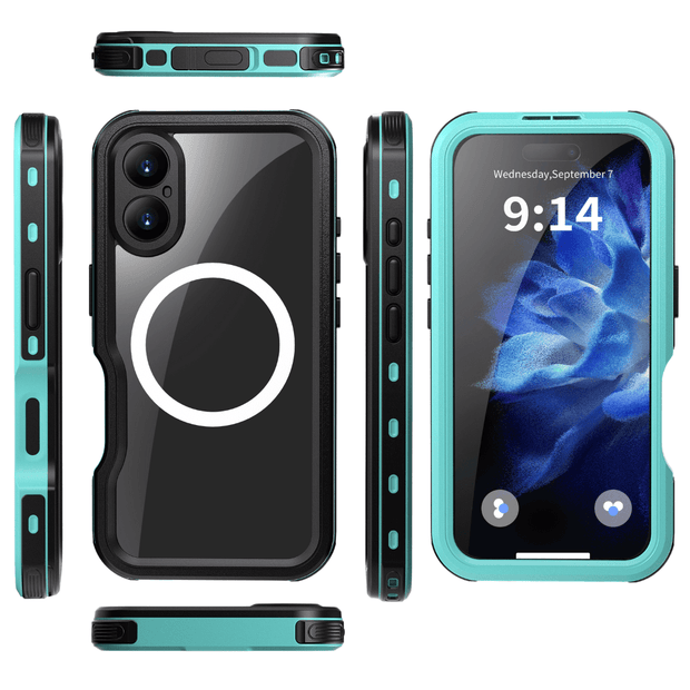 Ala Magsafe Pro Transparent Waterproof Case for iPhone Series 14-17
