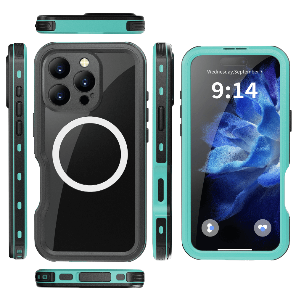 Ala Magsafe Pro Transparent Waterproof Case for iPhone Series 14-17