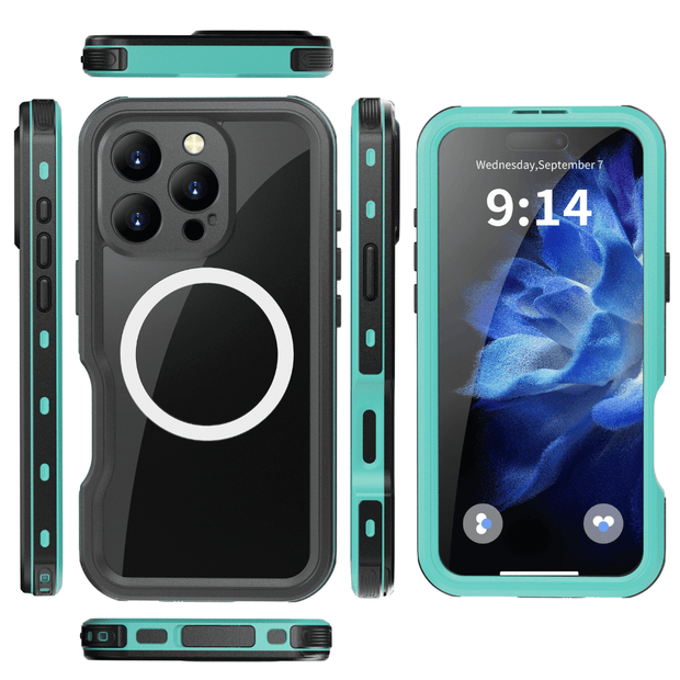 Ala Magsafe Pro Transparent Waterproof Case for iPhone Series 14-17