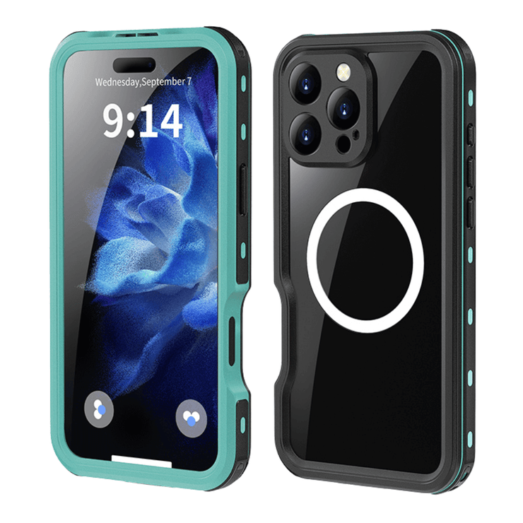 Ala Magsafe Pro Transparent Waterproof Case for iPhone Series 14-17