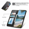 Civis Leather Wallet Flip iPhone Case