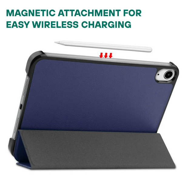 Infletus Tri-Fold Shockproof Leather iPad Case