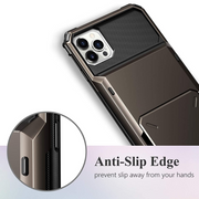 Orbit Shockproof iPhone Wallet Case For X, 11 & 12 Series - Astra Cases