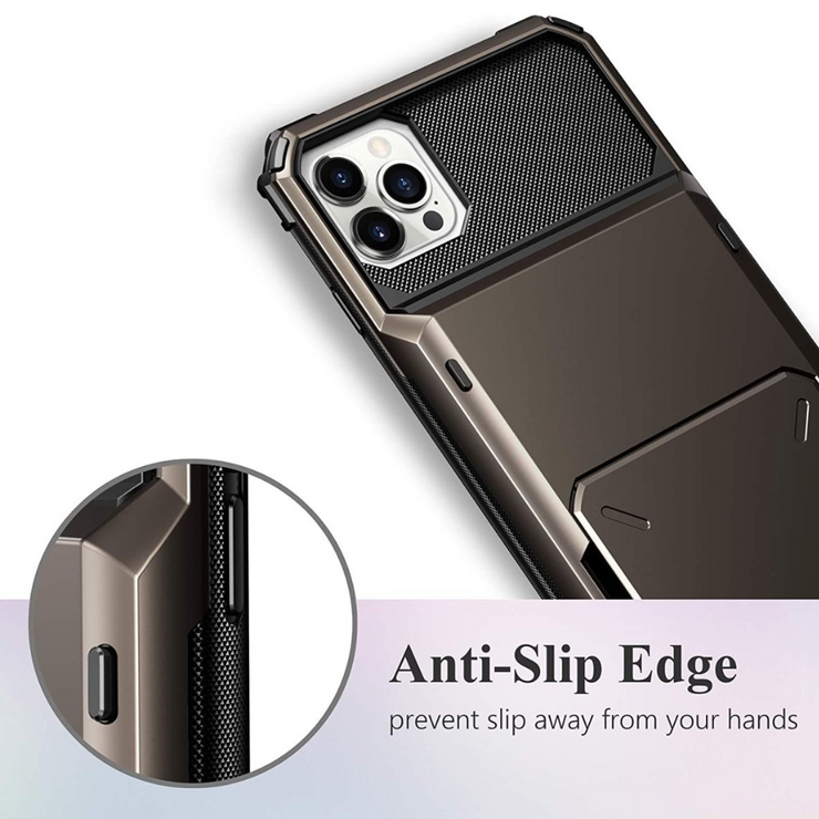 Orbit Shockproof iPhone Wallet Case For X, 11 & 12 Series - Astra Cases