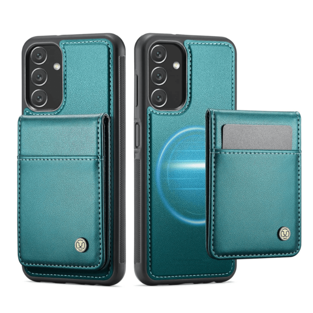 Pario Magnetic Leather Wallet Case For Galaxy A Series With Detachable Card Holder - Astra Cases