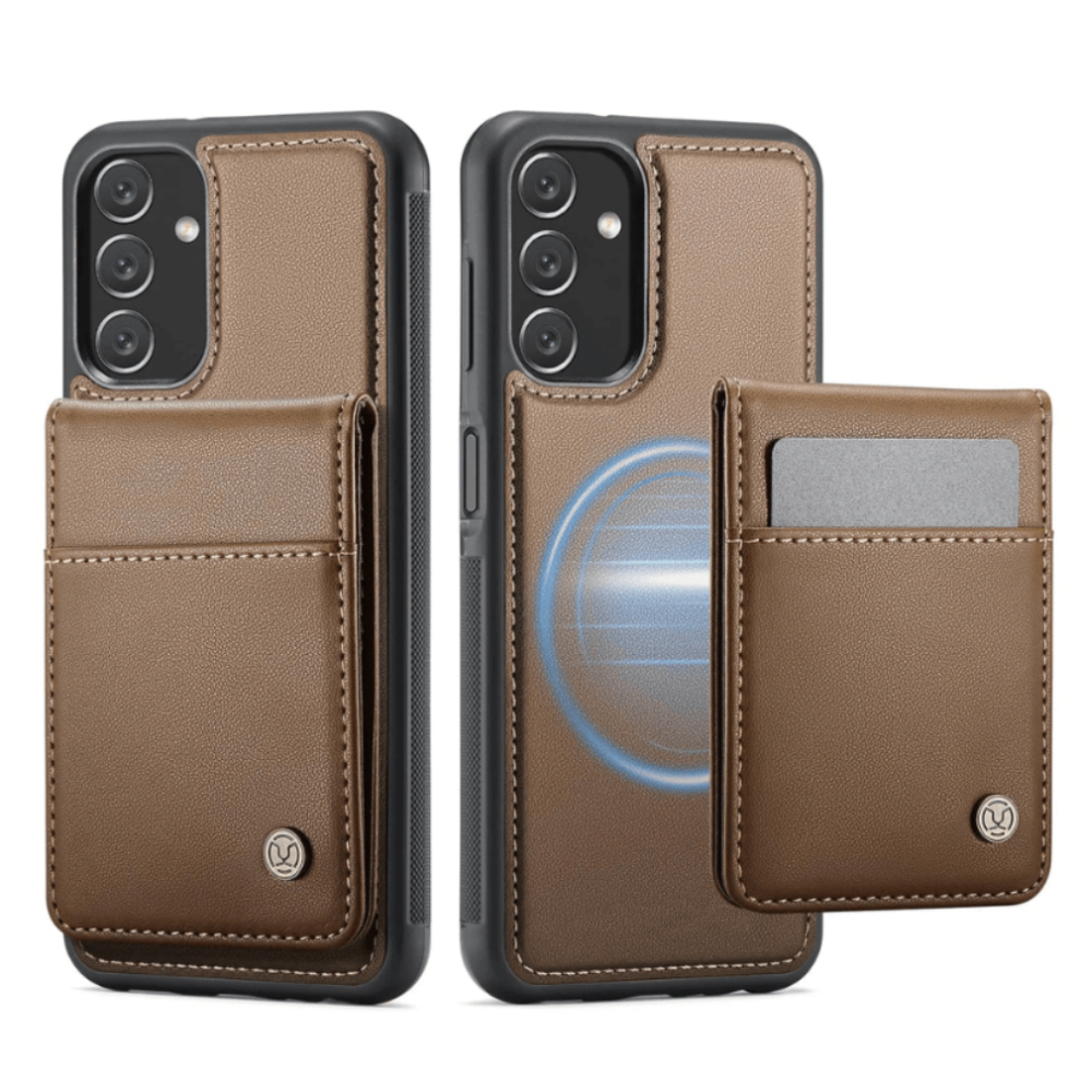 Pario Magnetic Leather Wallet Case For Galaxy A Series With Detachable Card Holder - Astra Cases