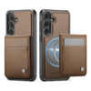 Prolix Magnetic Leather Wallet Galaxy Case With Detachable Card Holder