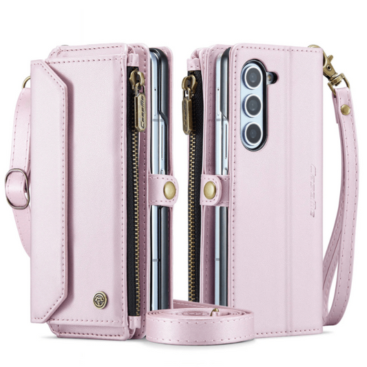 Rectus RFID Blocking Wallet Case For Galaxy Z Fold With Pen Holder Slot