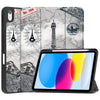Lumen Tri-Fold Shockproof Leather iPad Case With Pencil Holder