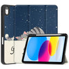 Lumen Tri-Fold Shockproof Leather iPad Case With Pencil Holder