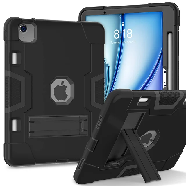 Aratri Heavy Duty Shockproof Protective Case with Built-in Kickstand For iPad Air