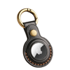Custodia Genuine Leather AirTag Case With Metal Keyring