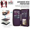 Aeger Quilted Leather Wallet Case for Galaxy S Series - Astra Cases