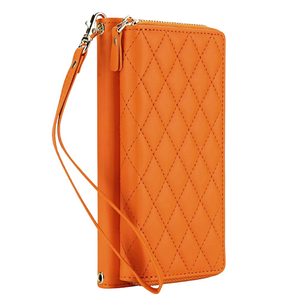 Aestus Quilted Leather Wallet Case for Galaxy A Series - Astra Cases