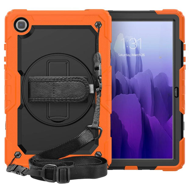 Animi Heavy Duty Galaxy Tab Case With Kickstand And Hand Strap