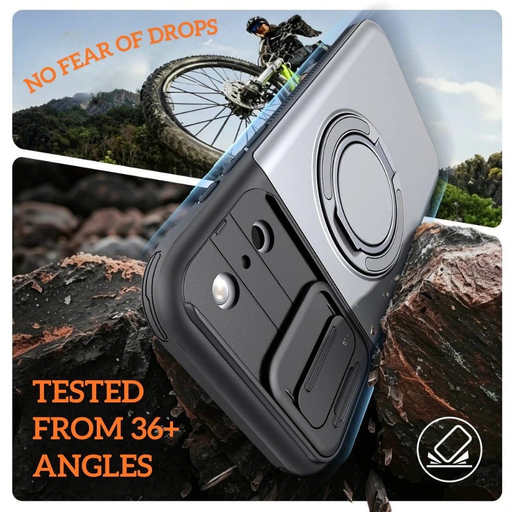 Aurum Shockproof iPhone Case With Kickstand - Astra Cases