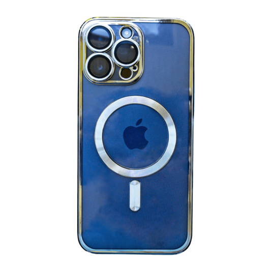 Bellus Silicone Clear MagSafe Case For iPhone Series 12-15