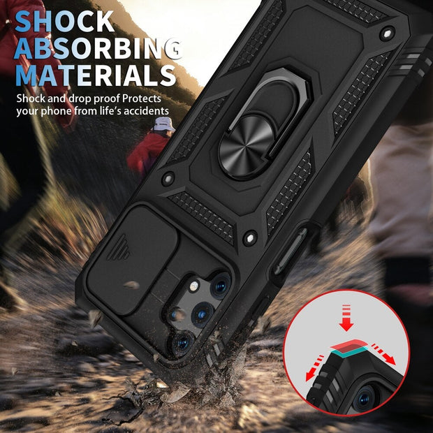 Bravo Shockproof Case For Galaxy S Series With Kickstand
