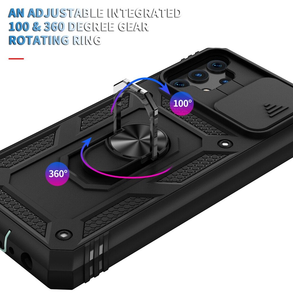 Bravo Shockproof Case For Galaxy S Series With Kickstand