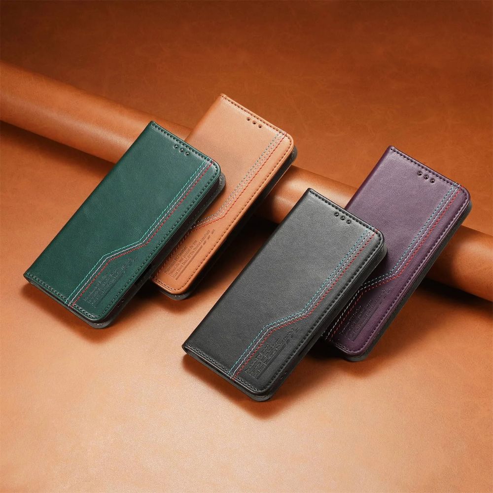 Ceno Leather Wallet Flip Case For Google Pixel - Astra Cases
