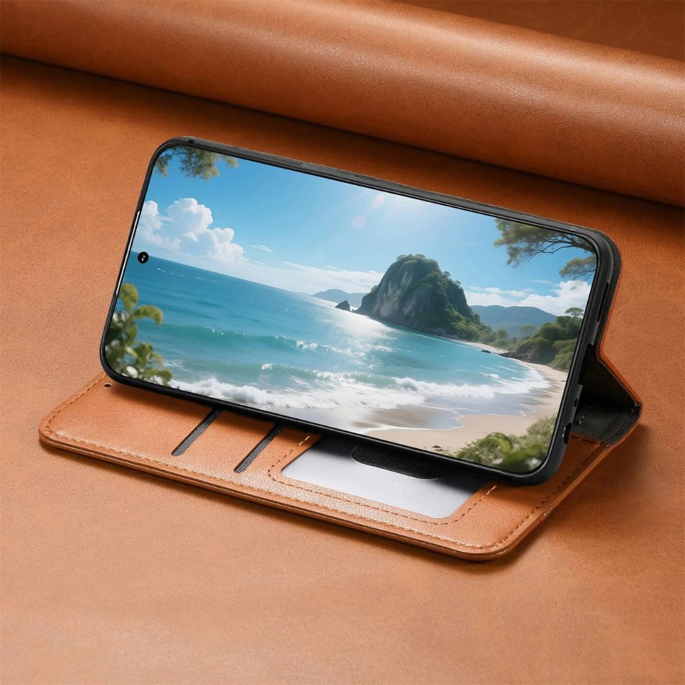 Ceteri Leather Wallet Flip Case For Galaxy S Series - Astra Cases