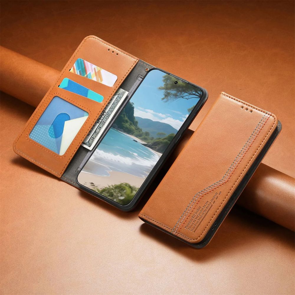 Ceteri Leather Wallet Flip Case For Galaxy S Series - Astra Cases