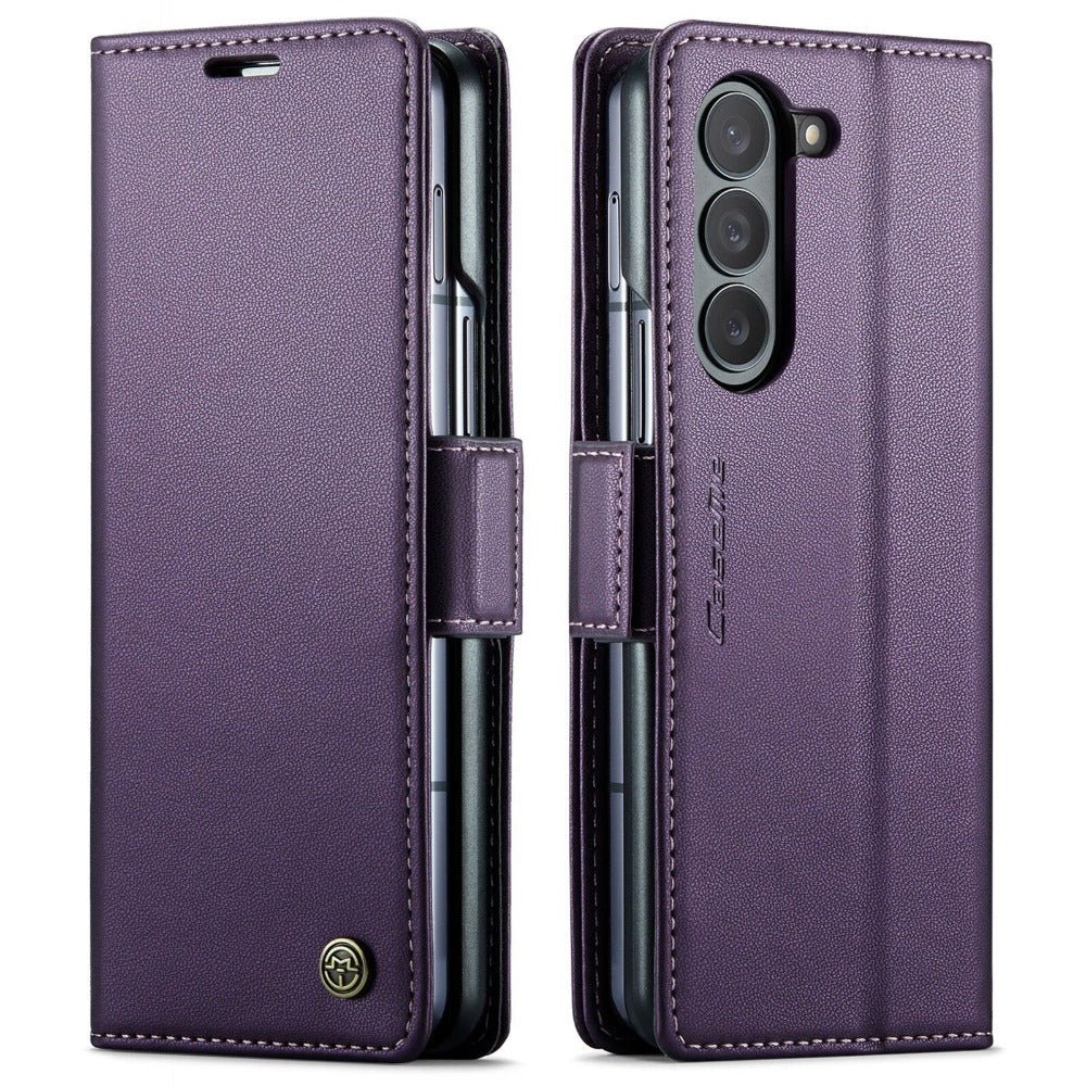Concero Premium Leather Wallet Case for Galaxy Z Fold With Card Slot