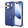 Echo Luxury Leather Wallet Case For iPhone Series 14-17
