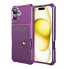Echo Luxury Leather Wallet Case For iPhone Series 14-17