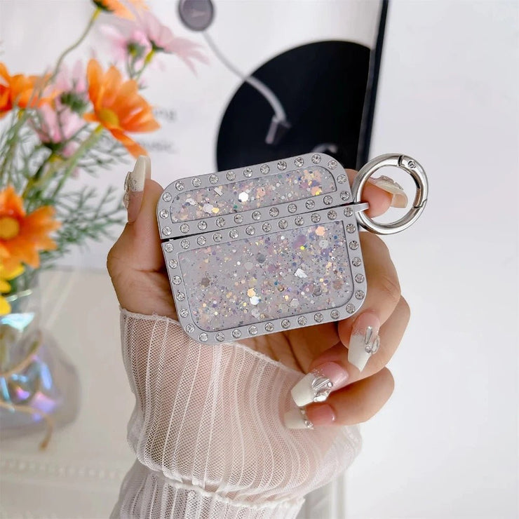 Emoveo Glitter Rhinestone AirPods Case