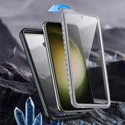 Erudio Magnetic Case for Galaxy S23 FE With Built-in Tempered Glass Screen Protector