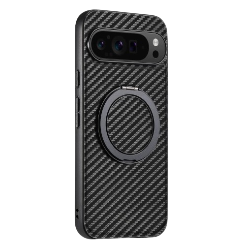 Fugio Carbon Fiber Shockproof Case With Kickstand For Google Pixel