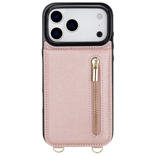 Nitida Crossbody Leather Case With Stand For iPhone 14-17 Series
