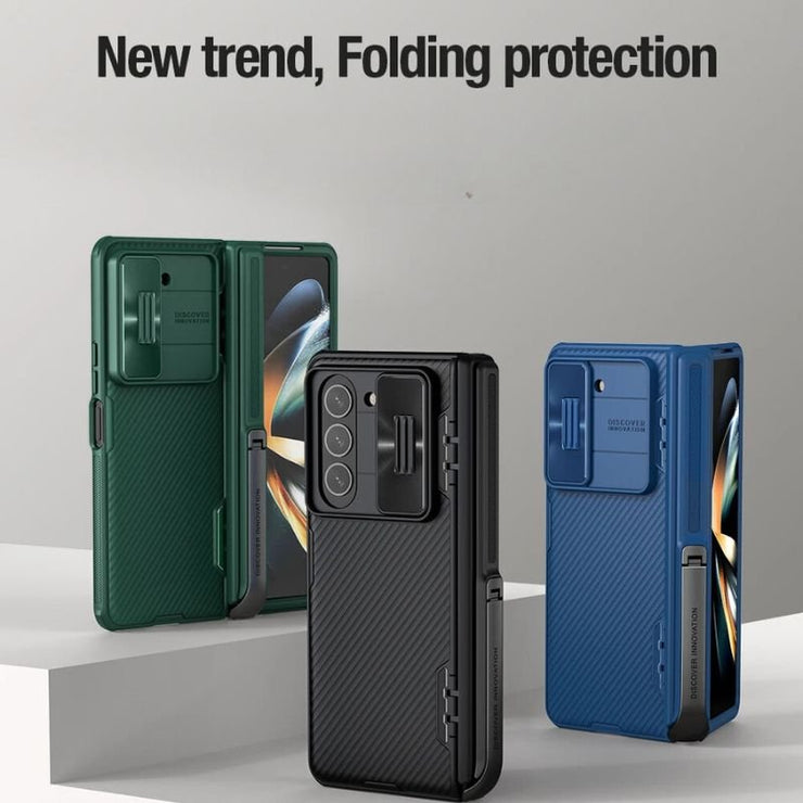 Inflecto Fold Case for Galaxy Z Fold 5 With Detachable Phone Holder & Lens Cover