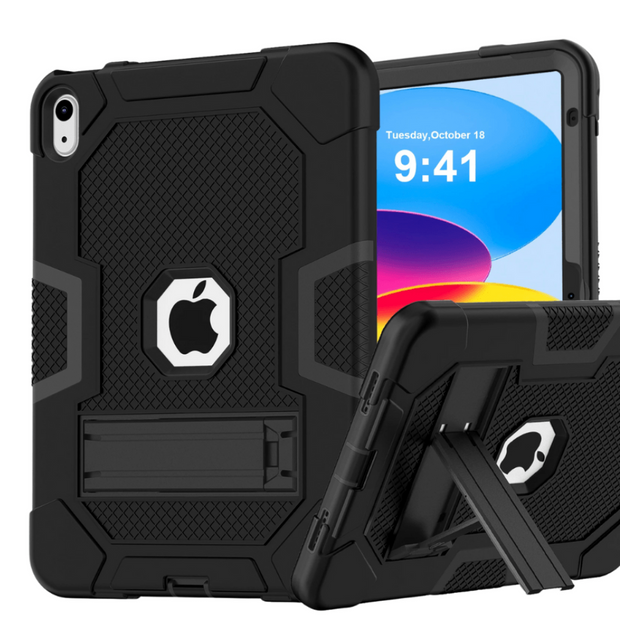 Inflexio Heavy Duty Rugged Case With Built-in Kickstand For iPad Pro Series